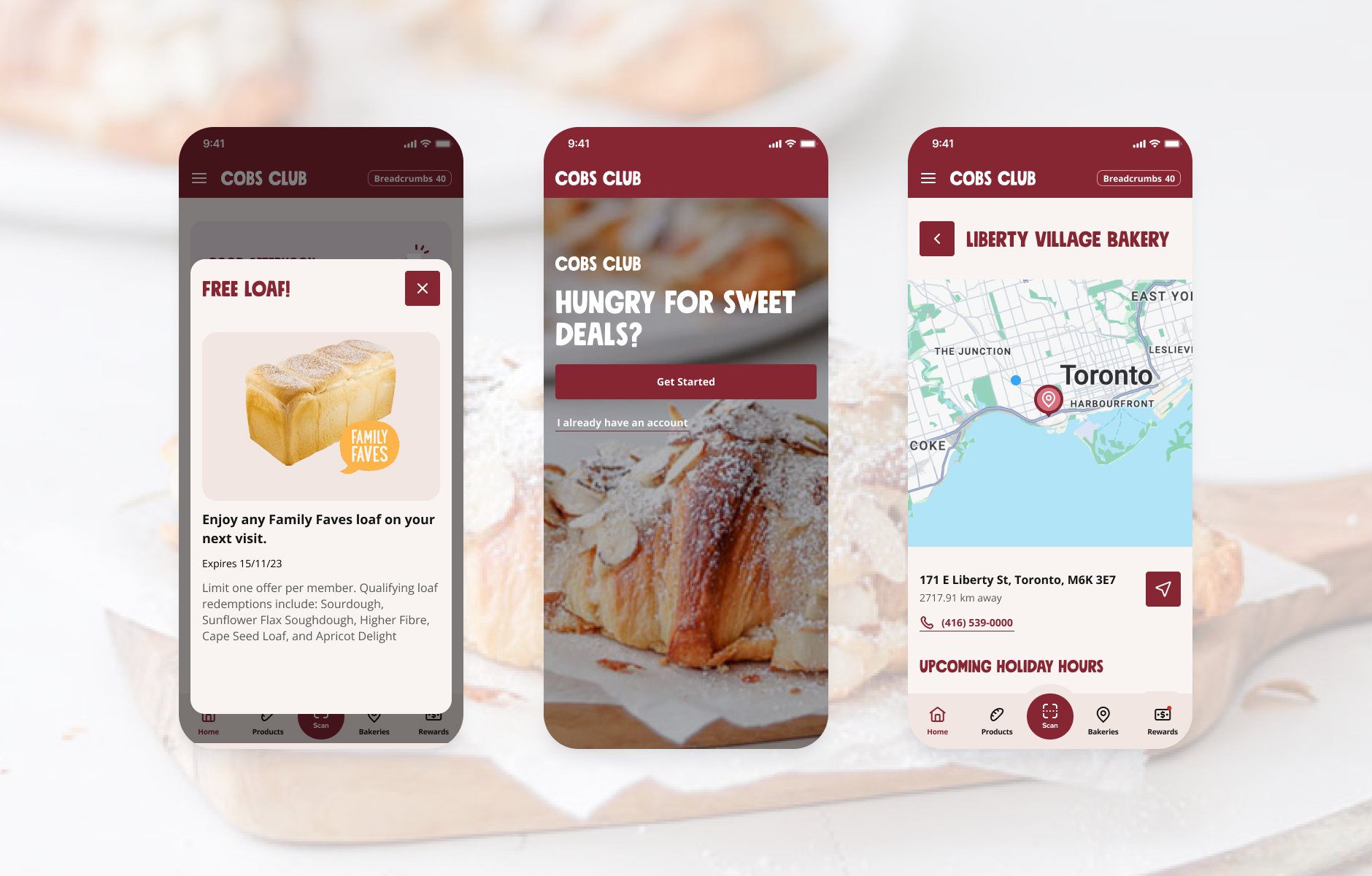 One App, Two Bakeries — COBS Bread & Bakers Delight mobile application